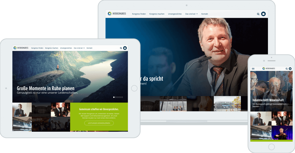 Intercongress Responsive Startseite