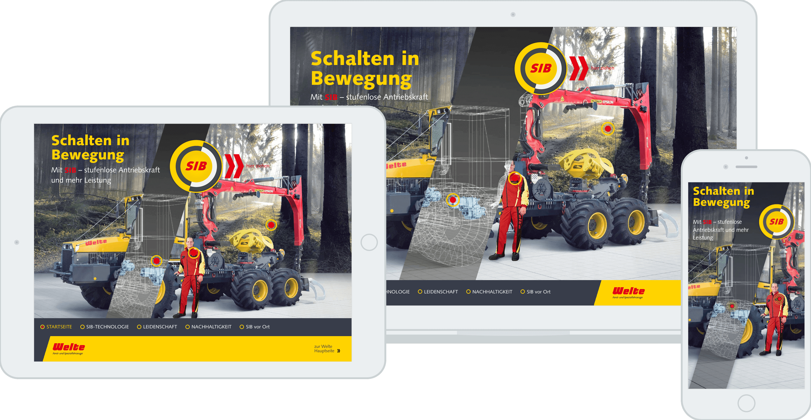 Welte SIB – Schalten in Bewegung